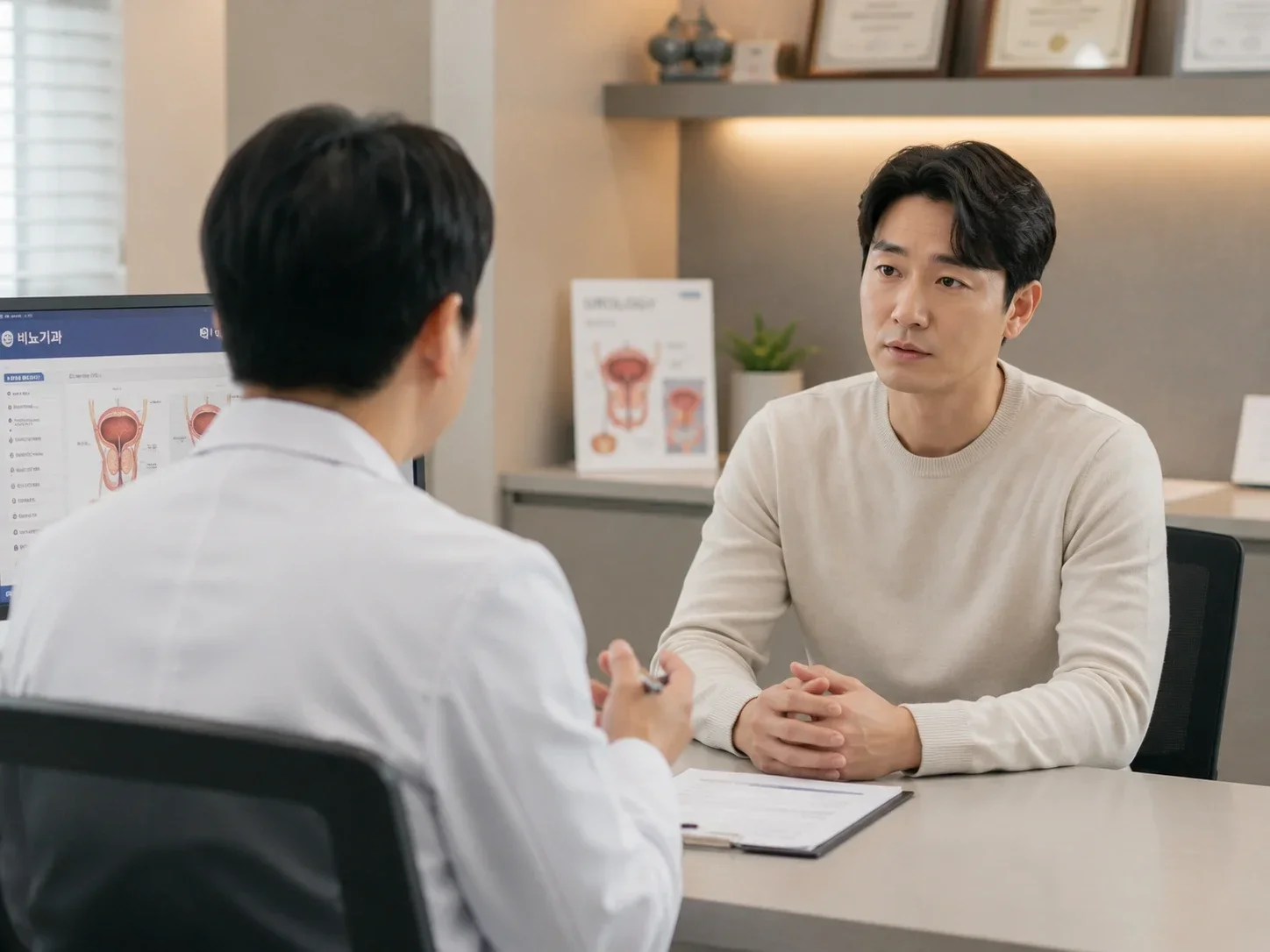 개인 건강상태 체크 선행