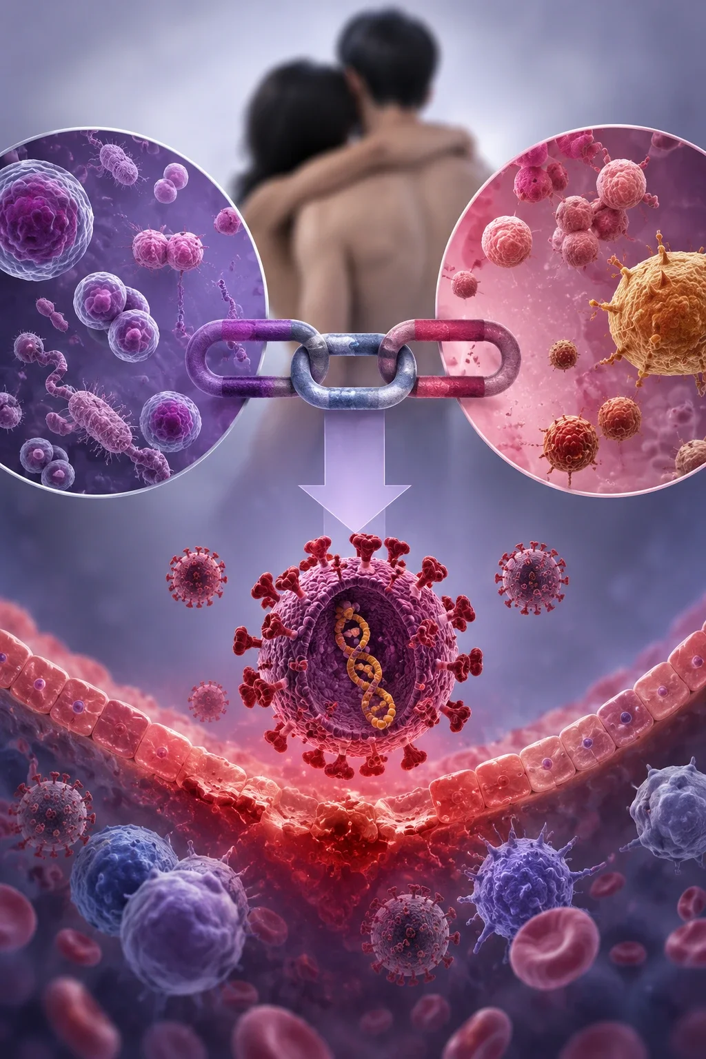 일반 성병과 HIV 감염의 연관성
