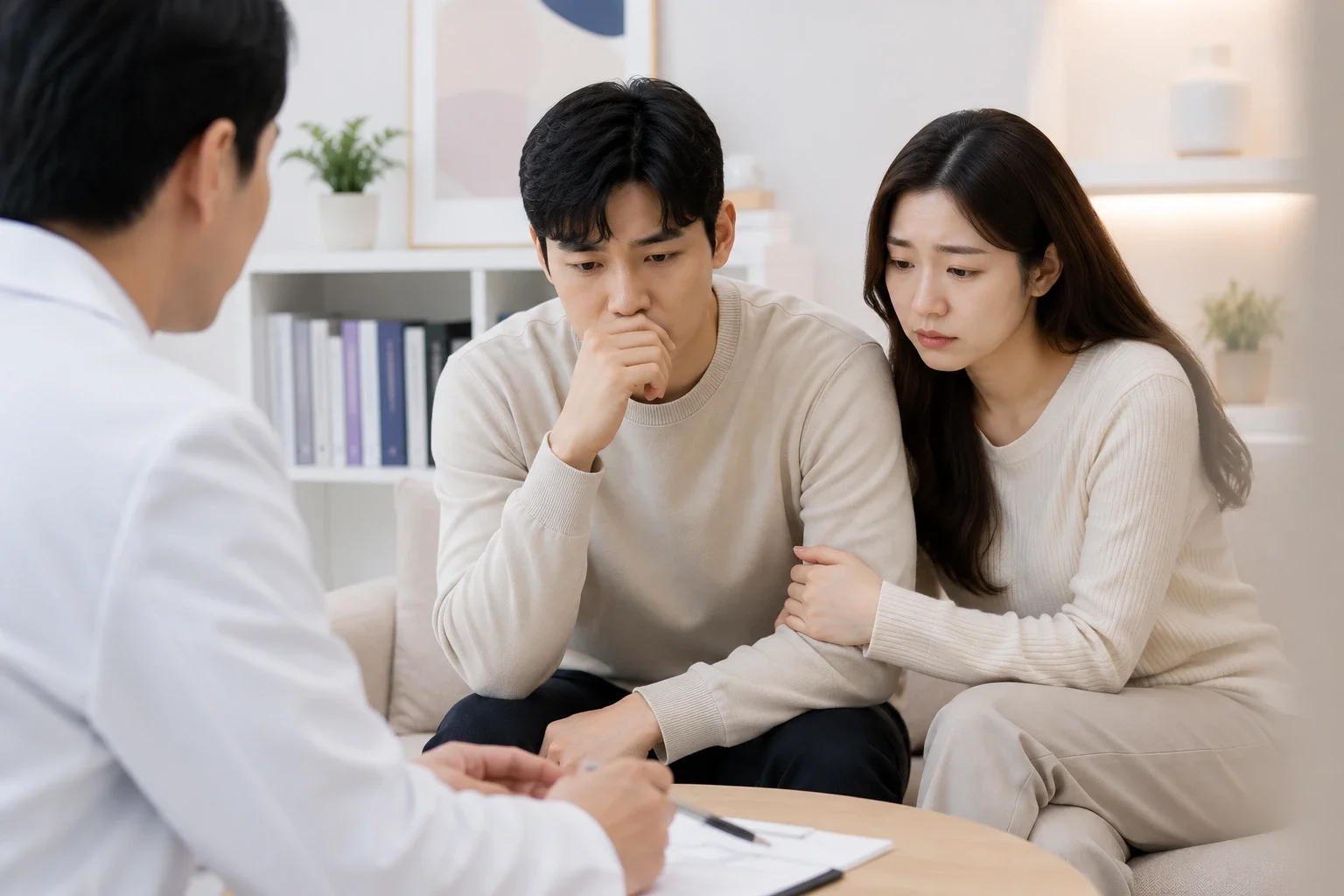 발기·성기능과 별개로 정액 검사에서 정자의 수·운동성·모양 이상이 확인되는 경우